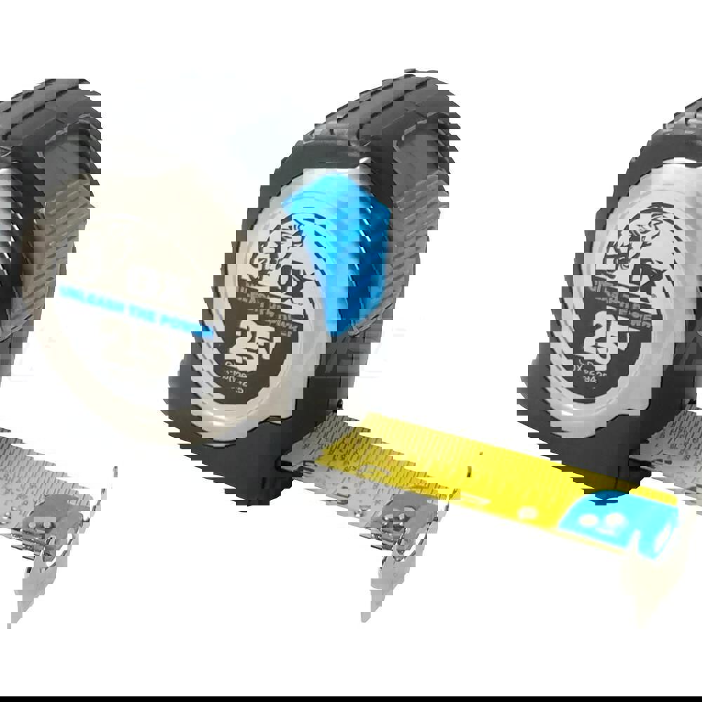 Tape Measure: 25' Long, 1-3/16