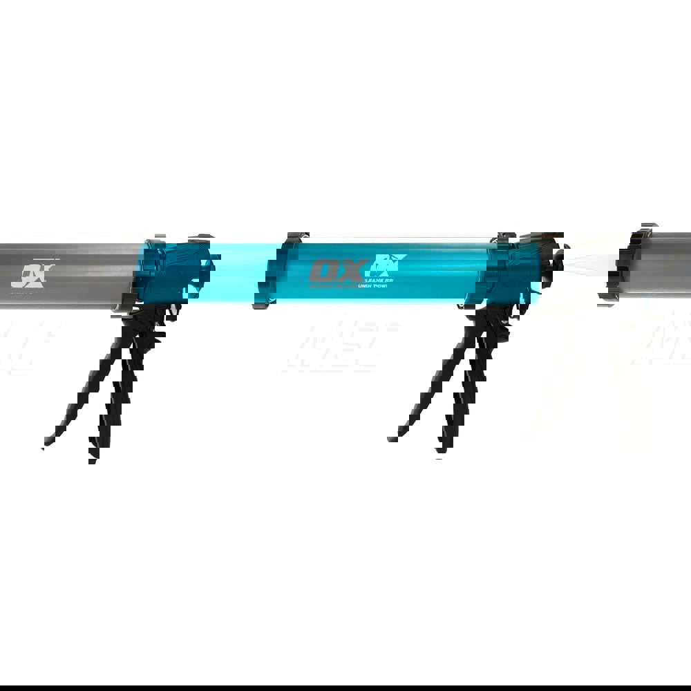 Cordless Caulk & Adhesive Gun: 20 oz, Full Barrel Frame