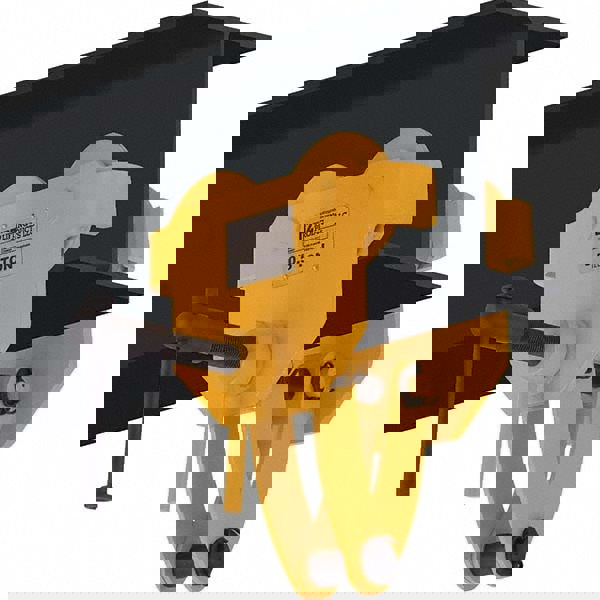 Trolleys; Type: Quick Install ; Maximum Flange Width (Decimal Inch): 12.0100 ; Minimum Flange Width (Decimal Inch): 3.9400 ; Minimum Radius (Inch): 4.6000 ; Flange Width (Inch): 3.94 to 12.01 ; Wheel Diameter (Inch): 4.8100