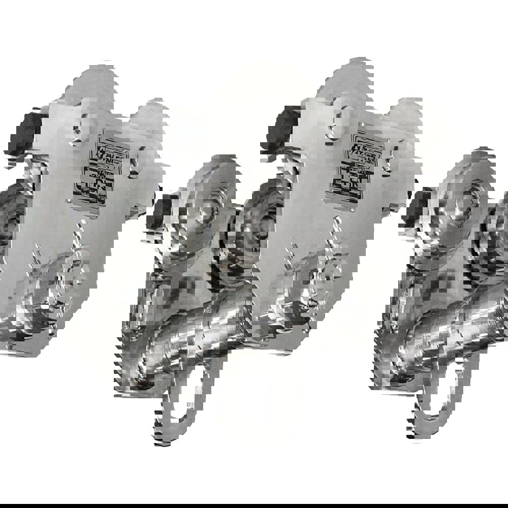 Trolleys; Type: Push Beam ; Maximum Flange Width (Decimal Inch): 8.0000 ; Minimum Radius (Inch): 39.3600 ; Flange Width (Inch): 2-1/2 to 8 ; Minimum Radius: 39.36 ; Load Capacity (Lb. - 3 Decimals): 2000