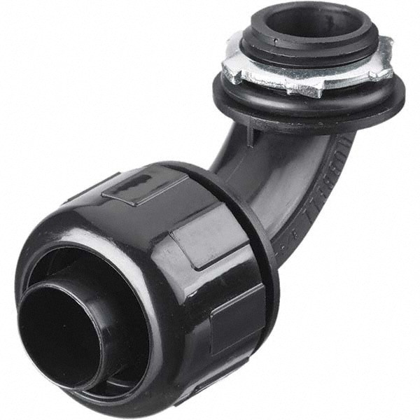Conduit Connector: For Liquid-Tight, Nylon, 3/4