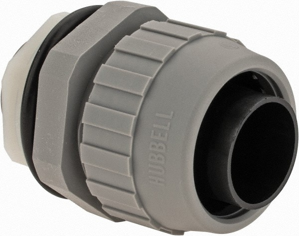 Conduit Connector: For Liquid-Tight, Nylon, 3/4