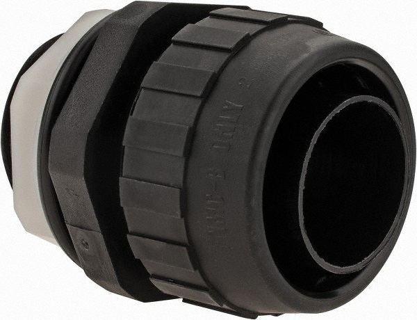 Conduit Connector: For Liquid-Tight, Nylon, 1