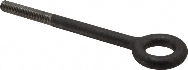 Lifting Eye Bolt: Without Shoulder, 2,400 lb Capacity, 1/2-13 Thread, Grade C-1030/C-1035 Steel
