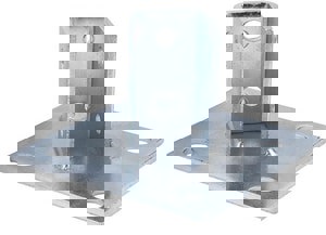 3-1/2 PLTD 4H SGL CHAN POST BASE