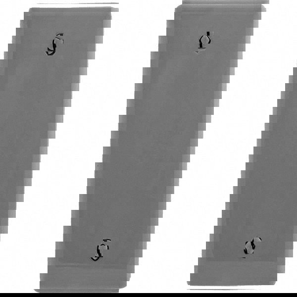 Wall Plates; Wall Plate Type: Blank Wall Plate ; Color: Gray ; Wall Plate Configuration: Blank ; Material: Thermoplastic ; Shape: Rectangle ; Wall Plate Size: Standard