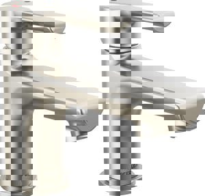 Single Handle Bathroom Sink Faucet in Brushed Nickel