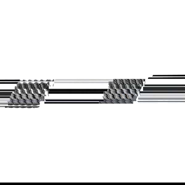 Square End Mill: 3.00 mm Dia, 8.00 mm LOC, 5 Flute, Solid Carbide