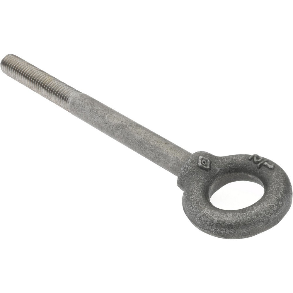 Lifting Eye Bolt: With Shoulder, 2,400 lb Capacity, 1/2-13 Thread, Grade C-1030/C-1035 Steel