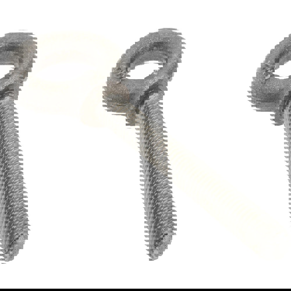 Lifting Eye Bolt: Without Shoulder, 2,400 lb Capacity, 1/2-13 Thread, Grade C-1030 Steel