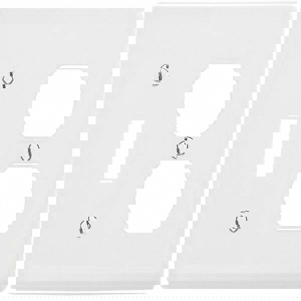 Wall Plates; Wall Plate Type: Combination Wall Plates ; Color: White ; Wall Plate Configuration: One Toggle Switch/One Duplex Outlet ; Material: Thermoplastic ; Shape: Rectangle ; Wall Plate Size: Standard