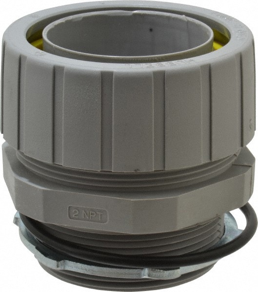 Conduit Connector: For Liquid-Tight, Nylon, 2