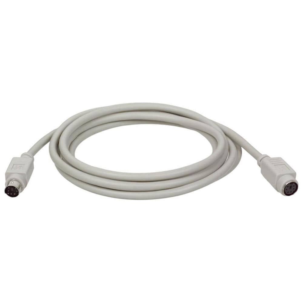 Computer Cable; Overall Length (Feet): 6 ; Connection Type: DIN6/DIN6 ; Overall Length: 1.83m; 6ft ; Gender: Female; Male ; Color: Beige ; Standards: RoHS Compliant