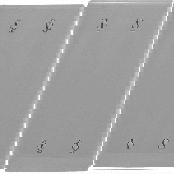 Wall Plates; Wall Plate Type: Blank Wall Plate ; Color: Gray ; Wall Plate Configuration: Blank ; Material: Thermoplastic ; Shape: Rectangle ; Wall Plate Size: Standard