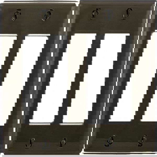 Wall Plates; Wall Plate Type: Outlet Wall Plates ; Color: Brown ; Wall Plate Configuration: GFCI/Surge Receptacle ; Material: Thermoplastic ; Shape: Rectangle ; Wall Plate Size: Standard