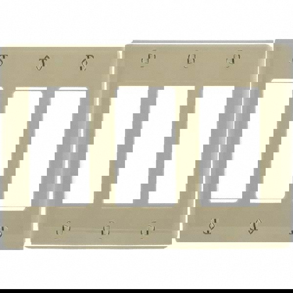 Wall Plates; Wall Plate Type: Outlet Wall Plates ; Color: Ivory ; Wall Plate Configuration: GFCI/Surge Receptacle ; Material: Thermoplastic ; Shape: Rectangle ; Wall Plate Size: Standard
