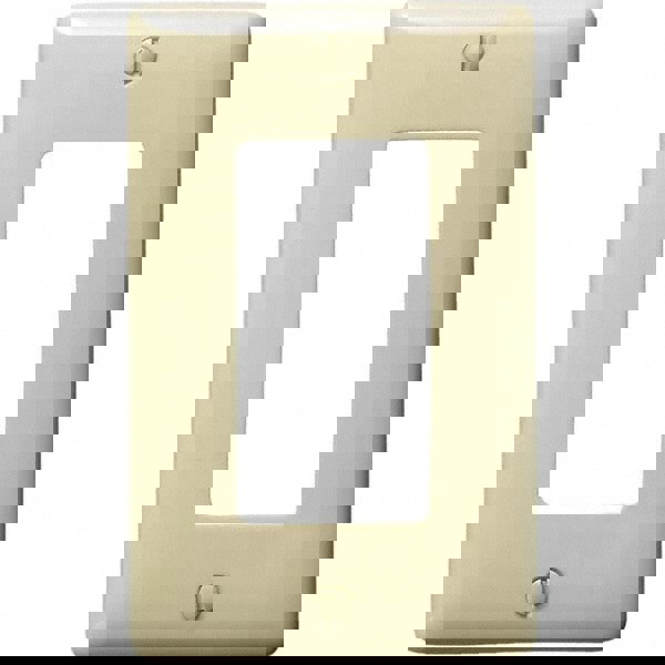 Wall Plates; Wall Plate Type: Outlet Wall Plates ; Color: Ivory ; Wall Plate Configuration: GFCI/Surge Receptacle ; Material: Thermoplastic ; Shape: Rectangle ; Wall Plate Size: Standard