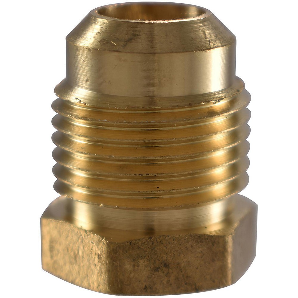 Brass Flared Tube Plug: 1/2