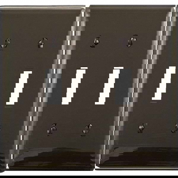 Wall Plates; Wall Plate Type: Switch Plates ; Color: Brown ; Wall Plate Configuration: Toggle Switch ; Material: Thermoplastic ; Shape: Rectangle ; Wall Plate Size: Standard