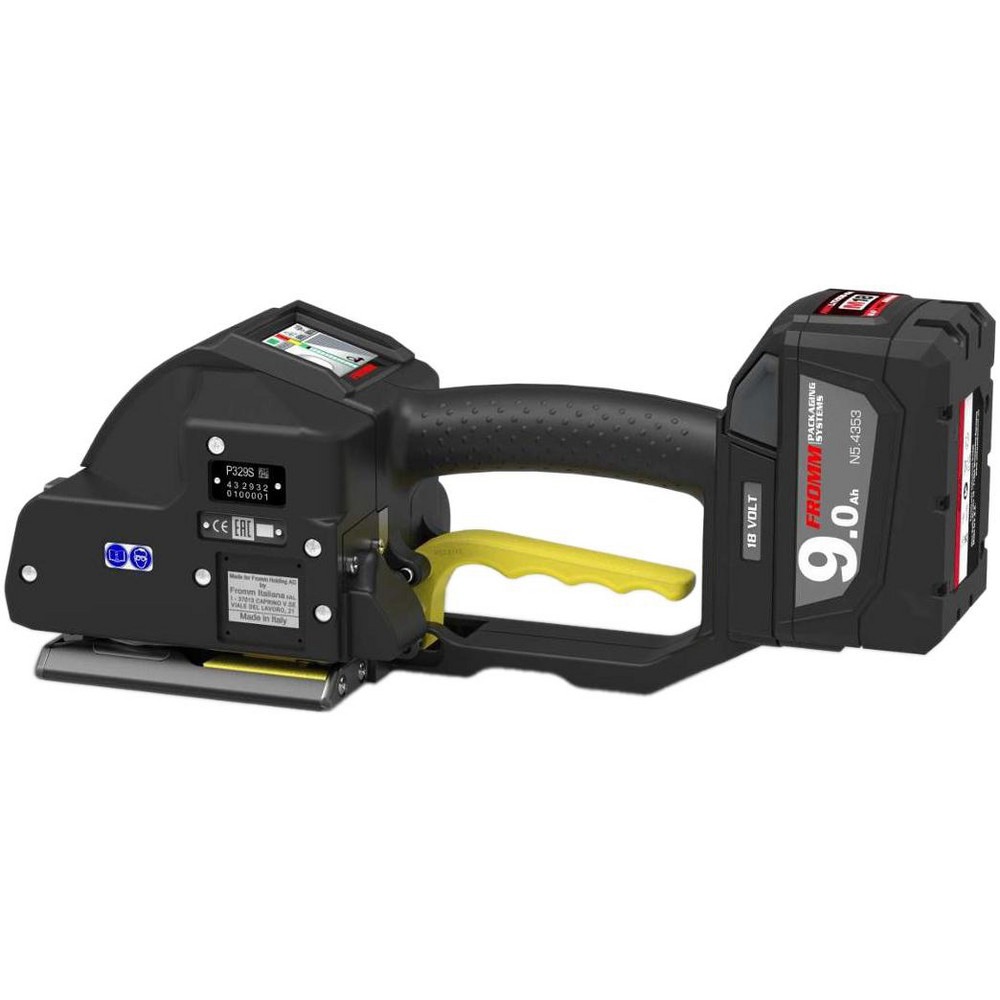 Strapping Sealers, Crimpers & Tensioners; Product Type: Battery Powered Strapping Tool Set ; For Use With: Polyester ; For Strapping Width: 0.750 ; Tool Function: Seal ; Tool Power Source: Battery ; Tool Strength: Heavy-Duty