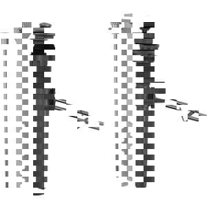 Plastic Pop-Up Assembly in Grey