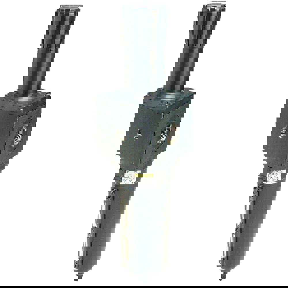 FRL Combination Unit: 1 NPT, Heavy-Duty, 1 Pc Filter/Regulator