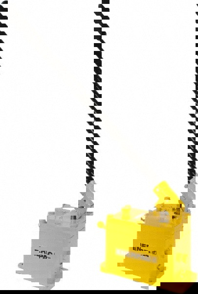 Manual Hydraulic Pump: 1 Stage, 0.562