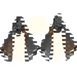 2-150W ADJ MED WALL FL