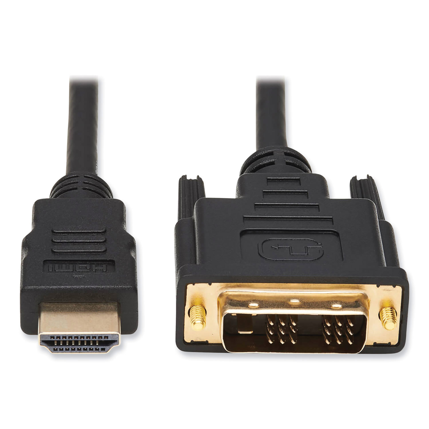6' Long, DVI Male; HDMI Male Computer Cable