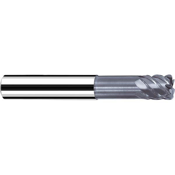 Corner Radius End Mill: 1/4