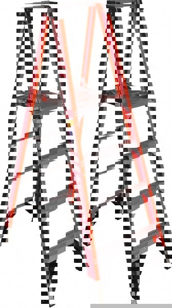 Fiberglass Step Ladder: Type IAA 375 lb Capacity