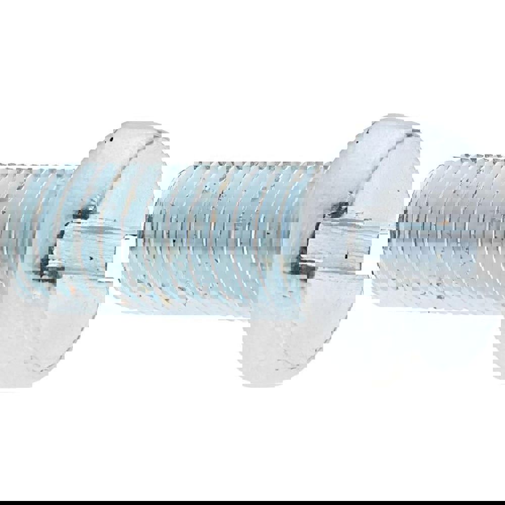 Machine Screw: M5x0.8, 12.00 mm Length Under Head, Cheese Head, Slotted