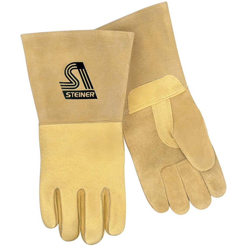 Welding Gloves: Leather, for General Purpose