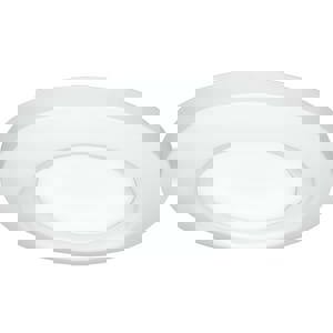 SNWH 1 12.5W LED L/P FLSH WHT GSKT