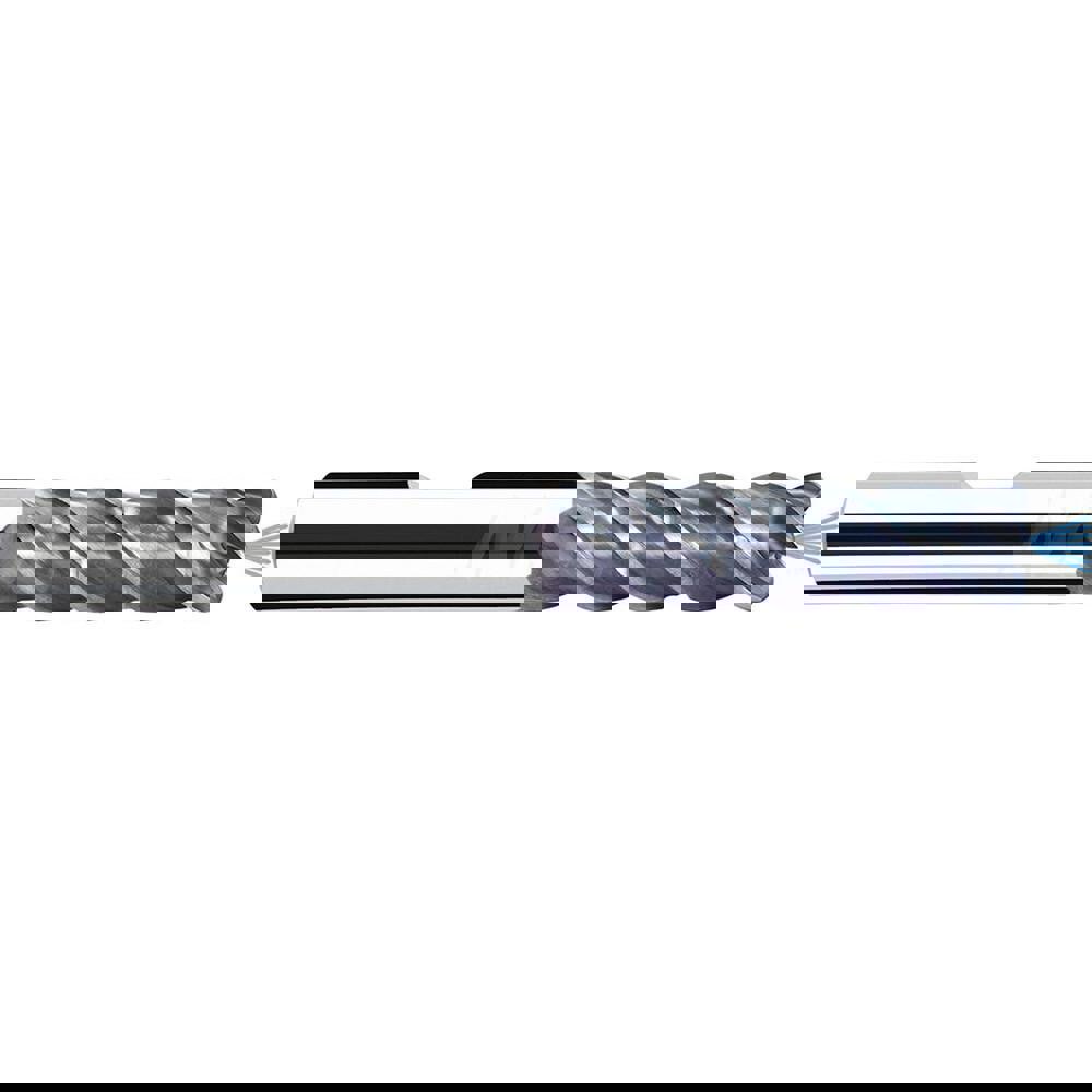 Corner Radius End Mill: 8 mm Dia, 31.00 mm LOC, 45 deg Helix, TiAlCrN Coated, Corner Radius End, Centercutting Series MFC