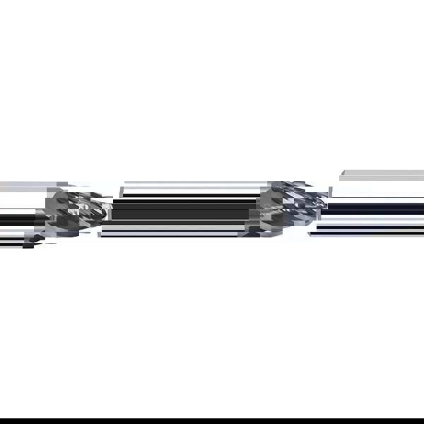 Tapered End Mill: 28.50 mm LOC, 4 Flute, Solid Carbide, Tapered End