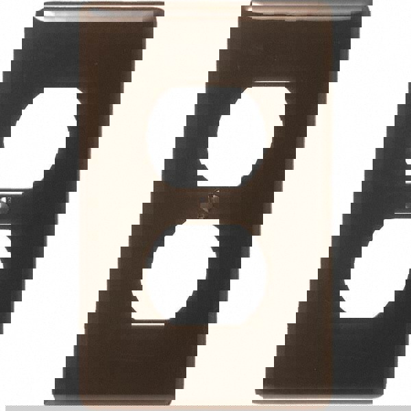 Wall Plates; Wall Plate Type: Outlet Wall Plates ; Color: Brown ; Wall Plate Configuration: Duplex Outlet ; Material: Thermoplastic ; Shape: Rectangle ; Wall Plate Size: Standard