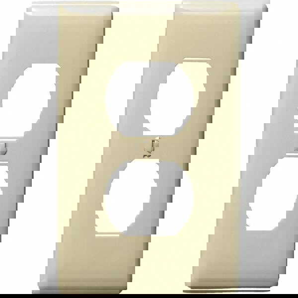 Wall Plates; Wall Plate Type: Outlet Wall Plates ; Color: Ivory ; Wall Plate Configuration: Duplex Outlet ; Material: Thermoplastic ; Shape: Rectangle ; Wall Plate Size: Standard