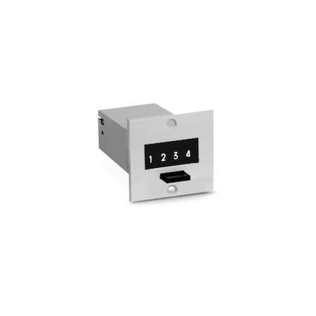Counters & Totalizers; Counter Type: Totalizer ; Display Type: Mechanical ; Mount Type: Front Panel ; Reset Type: Push Button ; Maximum Count: 9999 ; Scaler: No