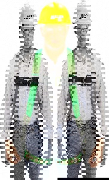 Fall Protection Harnesses: 400 Lb, Size Universal