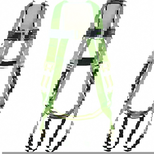 Fall Protection Harnesses: 400 Lb, Construction Style, Size Universal