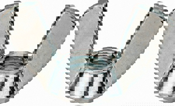 M10x1.50, Zinc Plated, Iron Standard Wing Nut