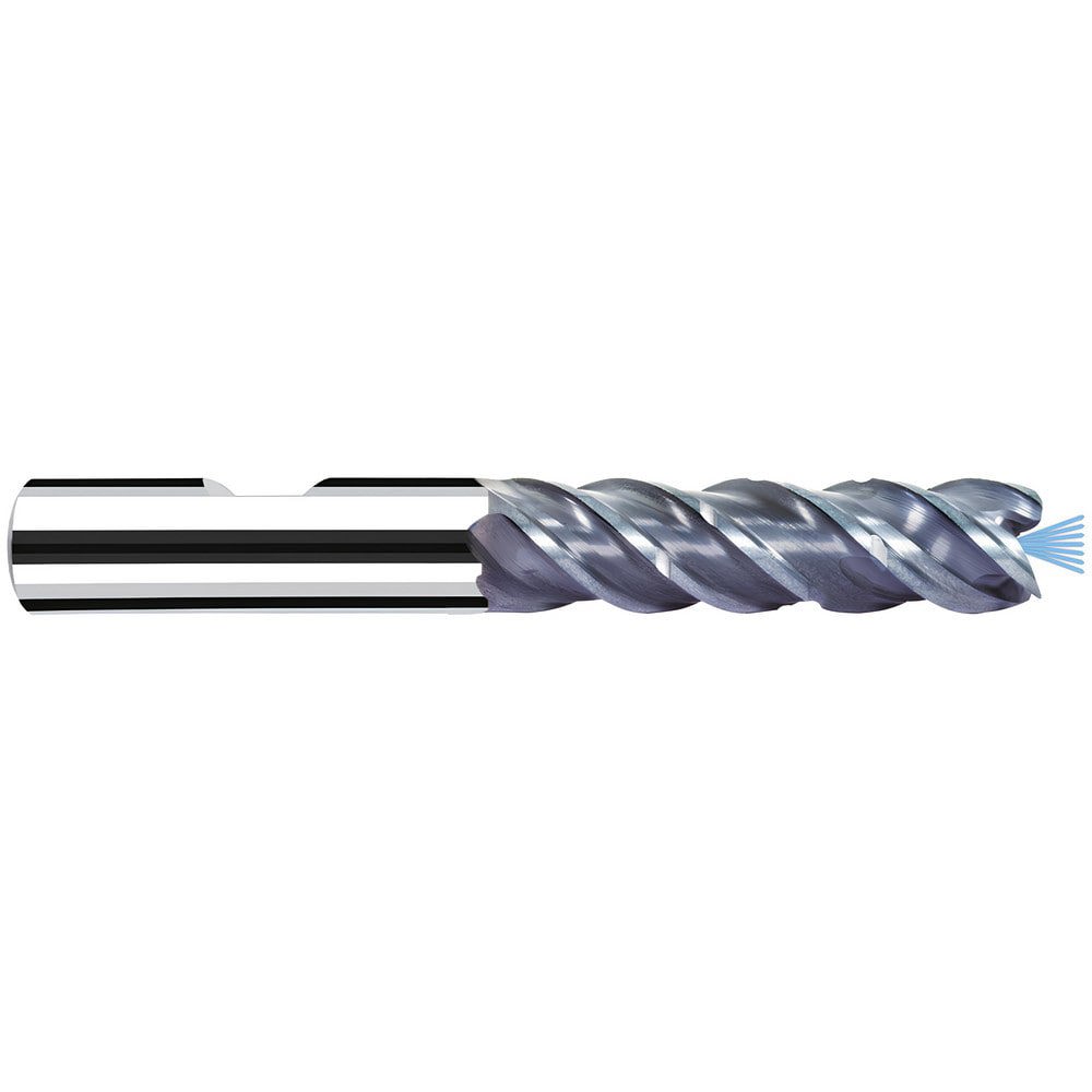 Corner Radius End Mill: 1/2