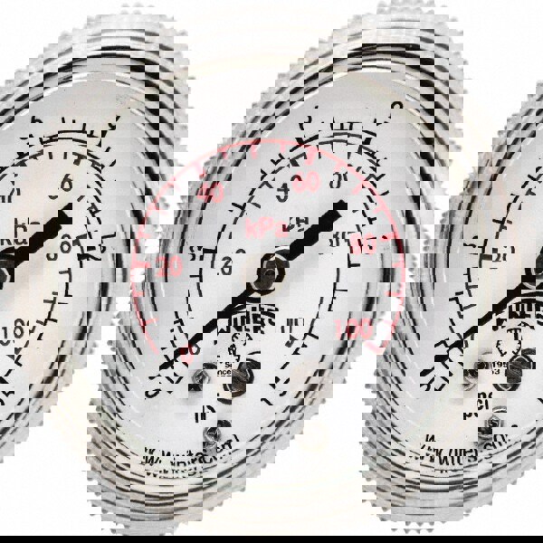 Pressure Gauge: 1-1/2