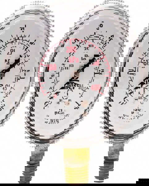 Pressure Gauge: 2-1/2