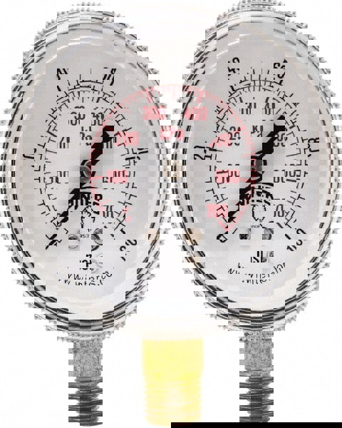 Pressure Gauge: 2-1/2