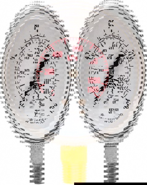 Pressure Gauge: 2-1/2