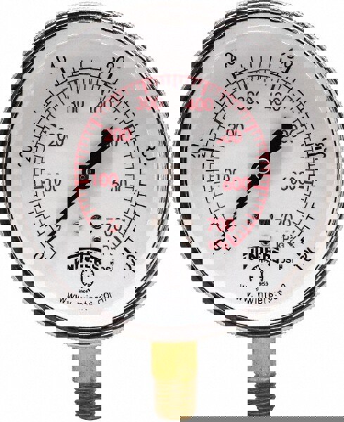 Pressure Gauge: 3-1/2