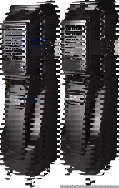 Evaporative Cooler: 3,600 CFM, 22 gal, 1/2 hp