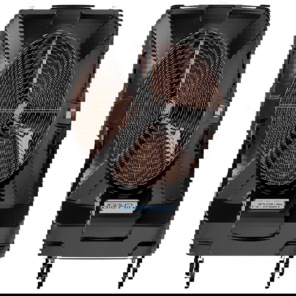 Evaporative Cooler: 23,500 CFM, 65 gal, 1 hp